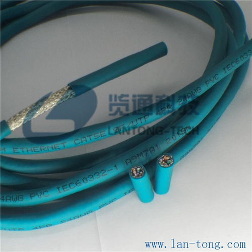 兆龍Cat5e SF/UTP 4x2x24AWG 1 PVC藍色網絡線 高性能布線解決方案